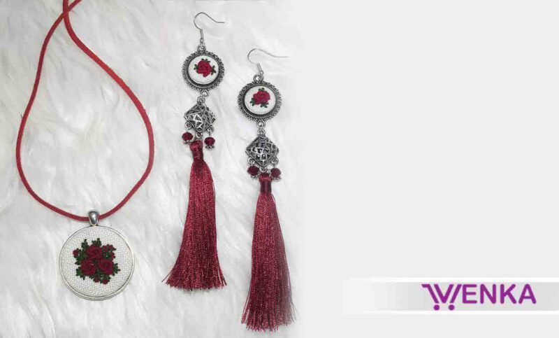 نیم ست دست ساز کد 57