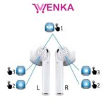 هدفون بی سیم TWS مدل H8 - Image 4