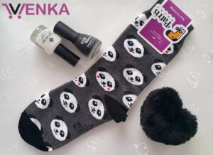 جوراب نیم ساق طرح پاندا