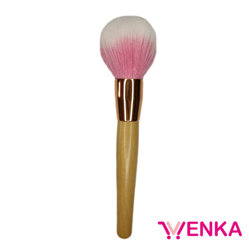 براش کرم پودر دسته چوبی