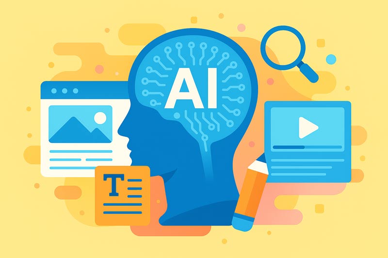 کاربرد هوش مصنوعی در تولید محتوای دیجیتال؛ انقلابی در بازاریابی محتوا