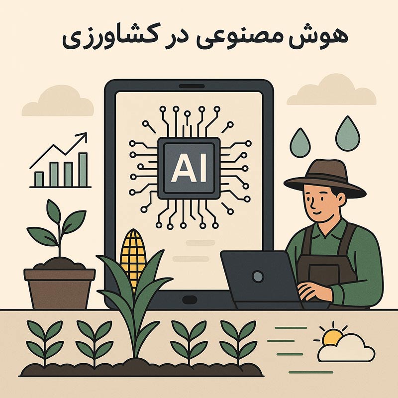 هوش مصنوعی در کشاورزی هوشمند؛ تحول سبز با فناوریهای نوین